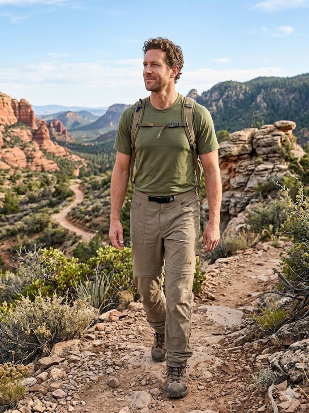 Mountain Hardwear Convertible Hiking Pants Shorts Men's XL